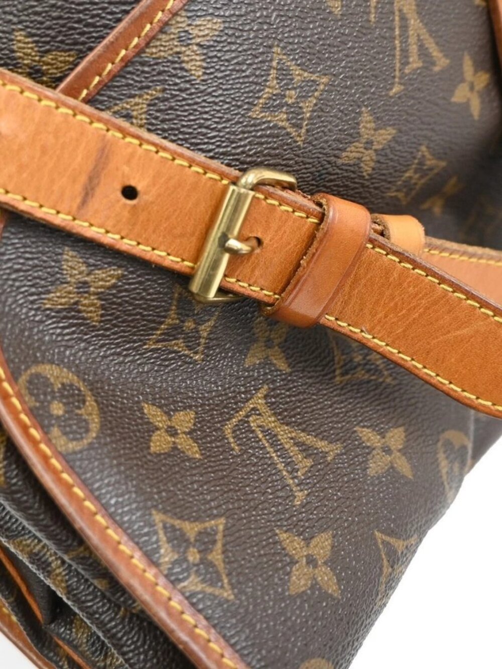 LOUIS VUITTON Saumur 35 Shoulder Bag Monogram Leather BN France M42254 88CA793 - Picture 7 of 16